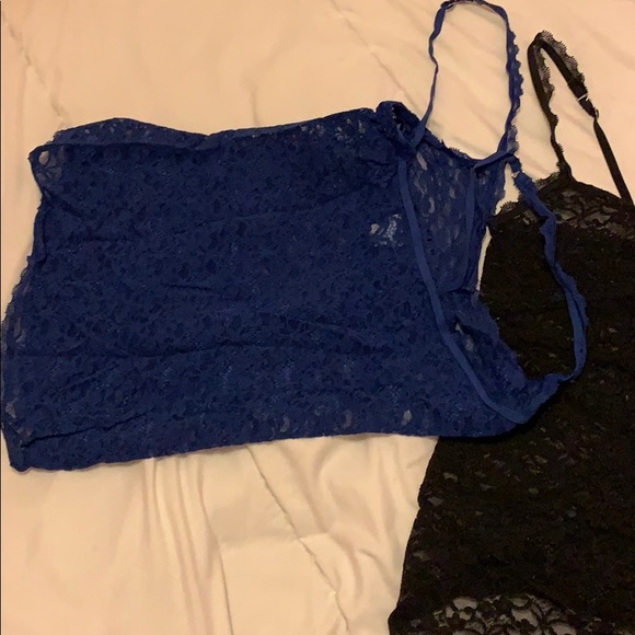 Aerie Lingerie. Sexy Gimme more Lace tank tops. - Picture 2 of 4